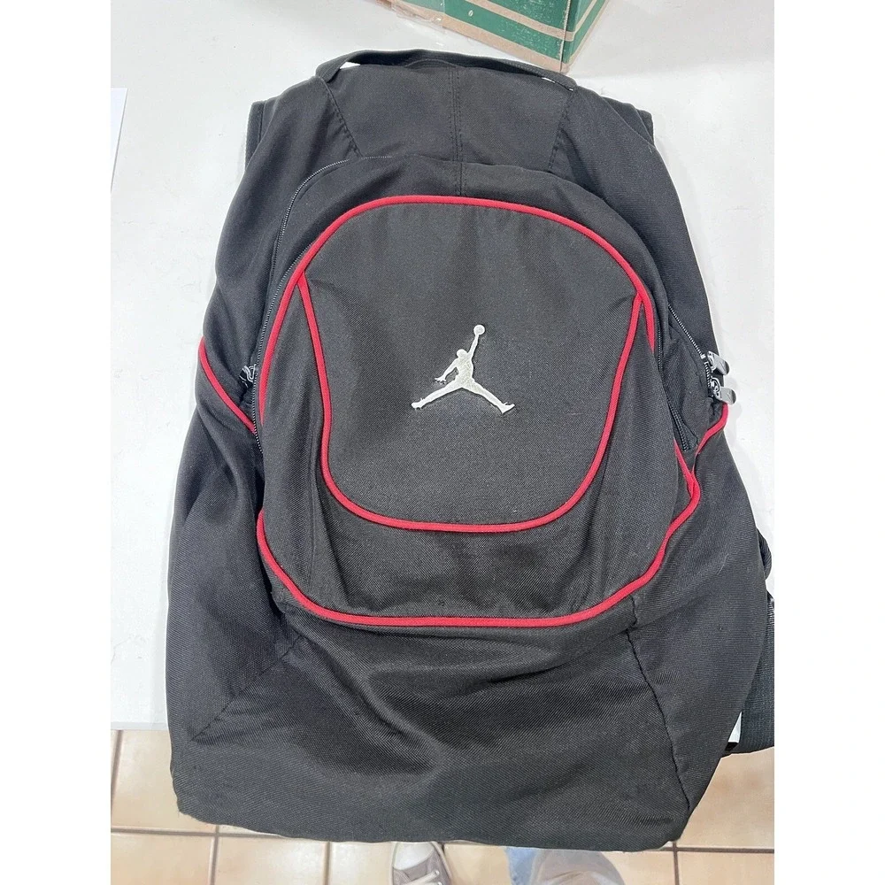 Nike Air Jordan Jump Man Medium Backpack Red & Black RN#81917‎